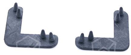 Support tampon en caoutchouc pour lave-vaisselle d'hiver pour gs501, gs502, gs515 2003 Longueur 63 mm Hauteur 17,5 mm