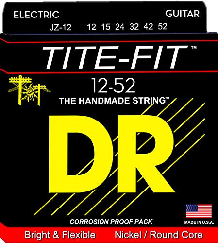 DR Strings TITE-FIT™ - Nickel Plated Electric Guitar Strings: Extra Heavy 12-52