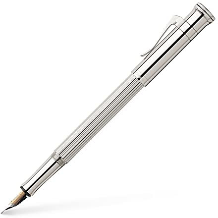 Faber-Castell 148572 EF Füllfederhalter, feine Spitze, Classic Collection, Sterling Silber