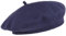 Lipodo Biskaya Baumwollbaske Damen - Baskenmütze aus 100% Baumwolle - Mütze One Size (53-58 cm) - Franzosenmütze Frühjahr/Sommer blau