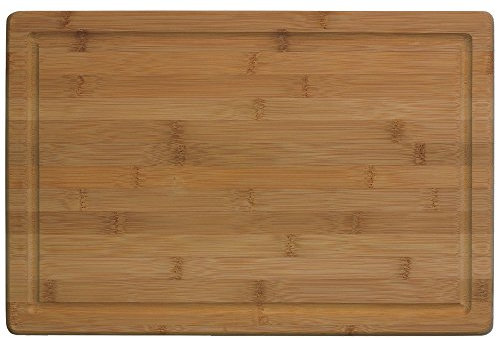 Kela 11682 Schneidebrett Katana aus Bambus, Beige, 45.5 x 30.5 x 2 cm