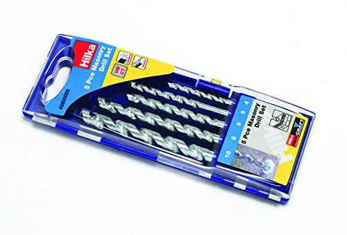Hilka 49800005 Masonry Drill Bit Set
