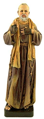 MILAGROS Needzo PLC 20,3 cm Kunstharzfigur St. Padre Pio Pius