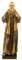 MILAGROS Needzo PLC 20,3 cm Kunstharzfigur St. Padre Pio Pius