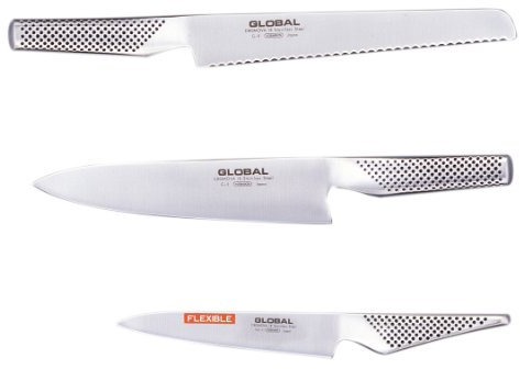 Global G-9211 Messerset 3-teilig - G-2, G-9 und GS-11