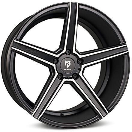 Felge mbDESIGN KV1 9,0x20 5x108 ET35 75.0 5E2 Mattschwarz poliert