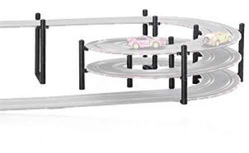 Carrera 20061642 61642 3D Supports System Add On Track Parts for Go!!! & Digital 143 Slot Car Racing Sets, Black