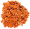 1400 Pailletten - Ø 6mm - Riesige Auswahl an Farben (Orange Glitzereffekt)