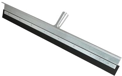 Unger Professioneller AquaDozer 61 cm glatte Oberfläche gerade Bodenabzieher - Bodenschrubber, Bodenabzieher für Betonböden & Asphalt, Abzieher Besen, Hochwasserreinigungsrakel