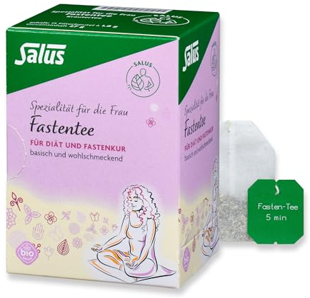 Salus Spezialitäten für die Frau Fastentee 1x 15 Filterbeutel (27g) – Bio-Kräutertee für Diät und Fastenkur