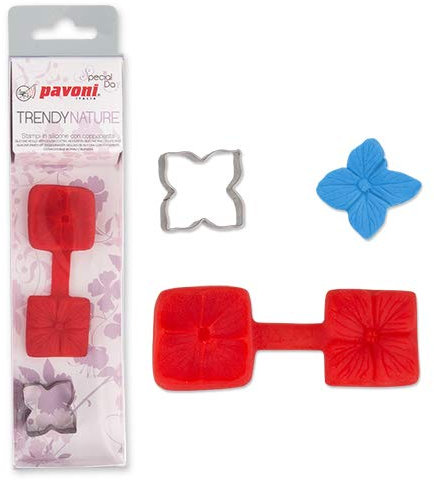 Fondant/Blütenpaste Modellierform Hortensie