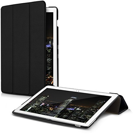 kwmobile Funda Compatible con ASUS ZenPad 10 (Z300) - Carcasa de Cuero sintético con Tapa magnética y Soporte para Tablet