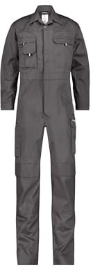DASSY® Nimes BW Overall mit Kniepolstertaschen - Größe XS - ZEMENTGRAU