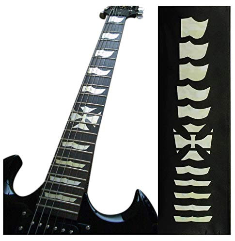 Griffbrett Marker Inlay Aufkleber Decals für Gitarre – Hetfield Iron Cross