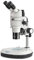 KERN Optics Stereo-Zoom Mikroskop für den professionellen Anwender, Trinokular Tubus, 0.8x - 8x Objektiv, Säule, 3W-LED Auflicht, Durchlicht