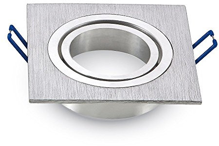 V-TAC vt-782sq PORTAFARETTO schwenkbar quadratisch oder Unterputz-Leuchtmittel GU10 und GU5.3 – SKU 3606