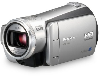 Panasonic HDC SD 5 EG S Full-HD Camcorder silber