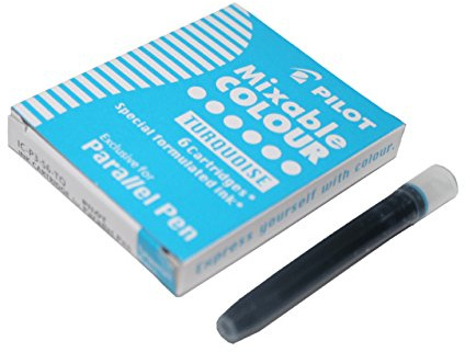 PILOT Tintenpatronen f r F llhalter Parallel Pen, t rkis