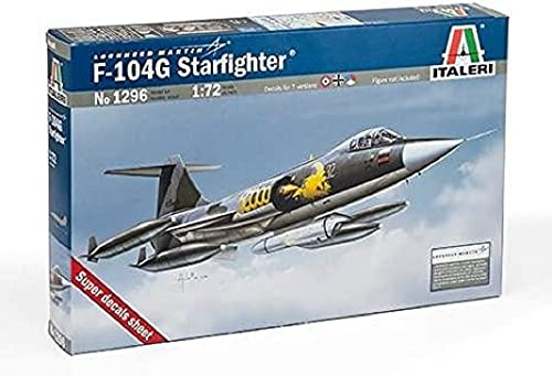 Italeri 1296 1:72 F-104 G Recce - Modellbau, Bausatz, Standmodellbau, Basteln, Hobby, Kleben, Plastikbausatz, detailgetreu