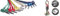 Stagg SPC060LS E Stereo Patch-Kabel (60 cm, 6-er Pack)