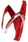 Elite Elite Flaschenhalter Custom Race, rot/weiß, FA003515086