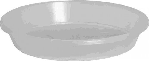 Blumentopf Untersetzer STANDARD rund aus Kunststoff in transparent, Farbe:transp. klar;Durchmesser:34 cm
