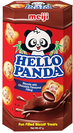 Hello Panda Chocolate Biscuits 57 g (Pack of 10)
