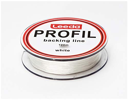 Leeda Profil Backing Line White 20lb 5pack 20 lb