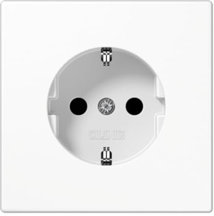 Jung WW AL 1520 D Schuko Steckdose 16 A 250 V Serie LS alpinweiß