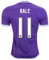 For Coming Season Real Madrid CF 11 Gareth Bale away calcio jersey in viola, Uomo, Purple