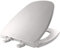 Bemis 1240200 000 Round Closed Front Plastic Toilet Seat with Lid White