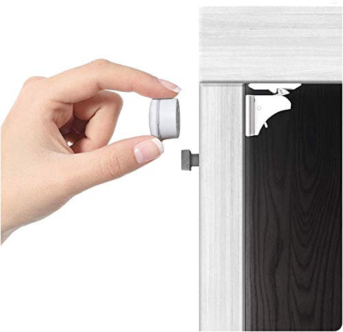 Serrature magnetiche di sicurezza per bambini, senza bisogno di attrezzi (8 serrature + 2 chiavi)