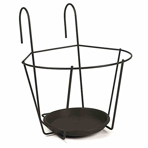 Jardifer Bl-Topfhalter Schwarz 25 cm 184N