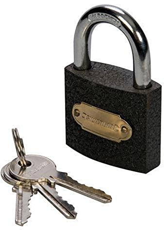Silverline MSS04I Iron Padlock 50 mm