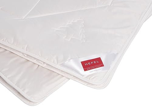 Ganzjahresdecke Hefel Wellness Zirbe, Grösse:200 x 200 cm