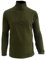OUTLET MILITARY Maglia in Micro Pile Mezza Zip Verde Militare TG. S