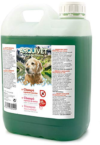 Arquivet Champú Perros Repelente Insectos - 5 L