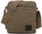 Outreo Canvas Umhängetasche Herren Schultertasche Kleine Herrentaschen Vintage Messenger Bag Taschen für Schule Kuriertasche Tablet Segeltuchtaschen Reisetasche Sport Werkzeug Taschen sporttasche