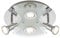 BRILONER Leuchten 2159-048LM A+, Deckenleuchte, Deckenlampe, LED Strahler, Spots, Wohnzimmerlampe, Metall, 3 W, Chrom, 30 x 30 x 11 cm