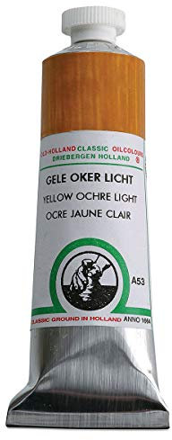 Old Holland Huile classique : 40ml Ocre Jaune clair