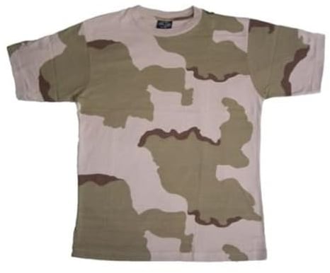 Mil-Tec Tarn T-Shirt Herren • Camouflage T-Shirt aus Baumwolle • Bequemes Kurzarm Army Shirt für Outdoor, Sport oder Freizeit • Bundeswehr Flecktarn-Shirt
