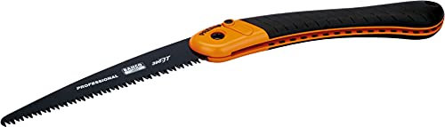Bahco Astsäge klappbar mit Ersatzblatt 190 mm, Schwarz/Orange, 31 x 21 x 21.5 cm