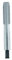 alpen 70800400100 HSS Einschnitt-Gewindebohrer, DIN 352, ∅ M 4 mm, L1 45 mm, L2 13 mm