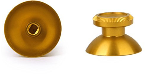 Palanca de Metal de Repuesto para Mando Playstation 4 y Xbox One, Color Dorado