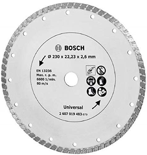 Bosch Home and Garden Diamanttrennscheibe Turbo, 230 mm, 2607019483