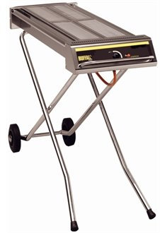 Buffalo Folding Gas Barbecue on Wheels