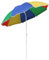 Land-Haus-Shop Sonnenschirm, Strandschirm bunt, Schirm Regenbogen Farben, Balkon Schirm (LHS)