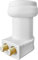 MegaSat HD-Profi Tête LNB twin Nombre dabonnés: 2 Capacité de chargement: 40 mm contacts de connexion dorés, résistant aux intempéries