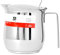 Home Service Caffettiera, Acciaio Inossidabile, Grigio, 6 Tazze