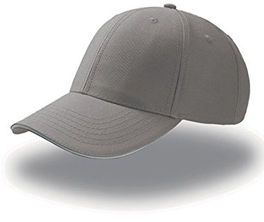 Atlantis Sport Sandwich Cap, One Size, Light Grey